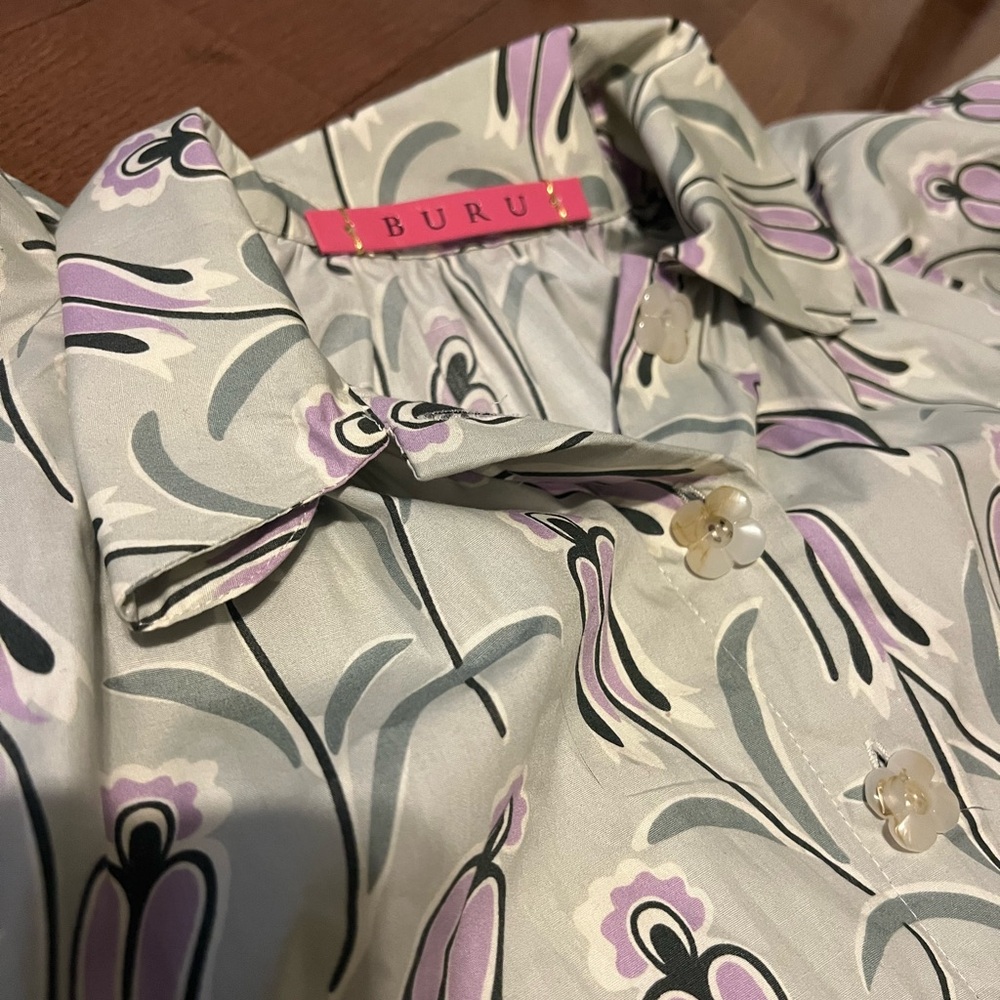 BURU x Megan Stokes - peter pan collar dress